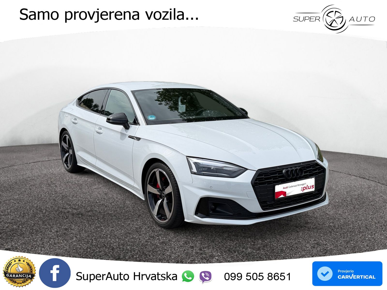 Audi A5 Sportback  40 TFSI (204 KS) S tronic S line LED+GR SJED+ACC