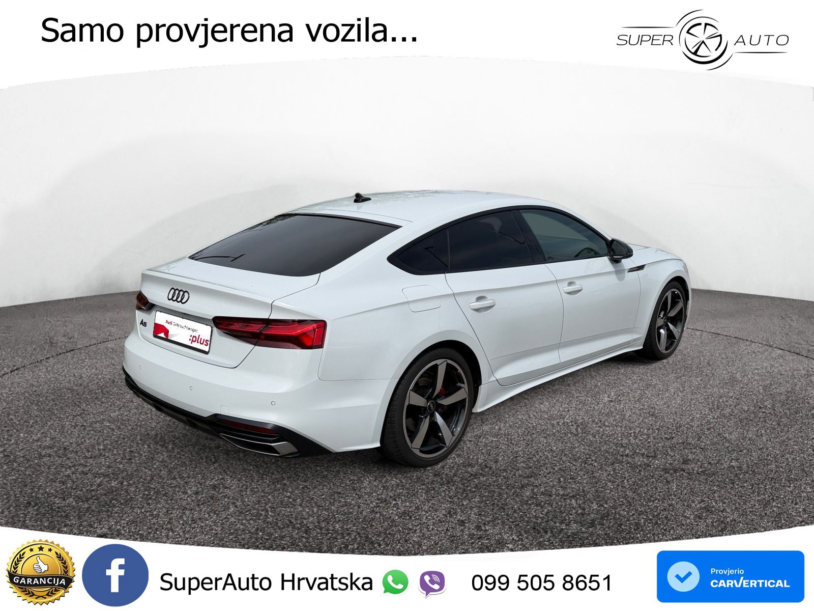 Audi A5 Sportback  40 TFSI (204 KS) S tronic S line LED+GR SJED+ACC