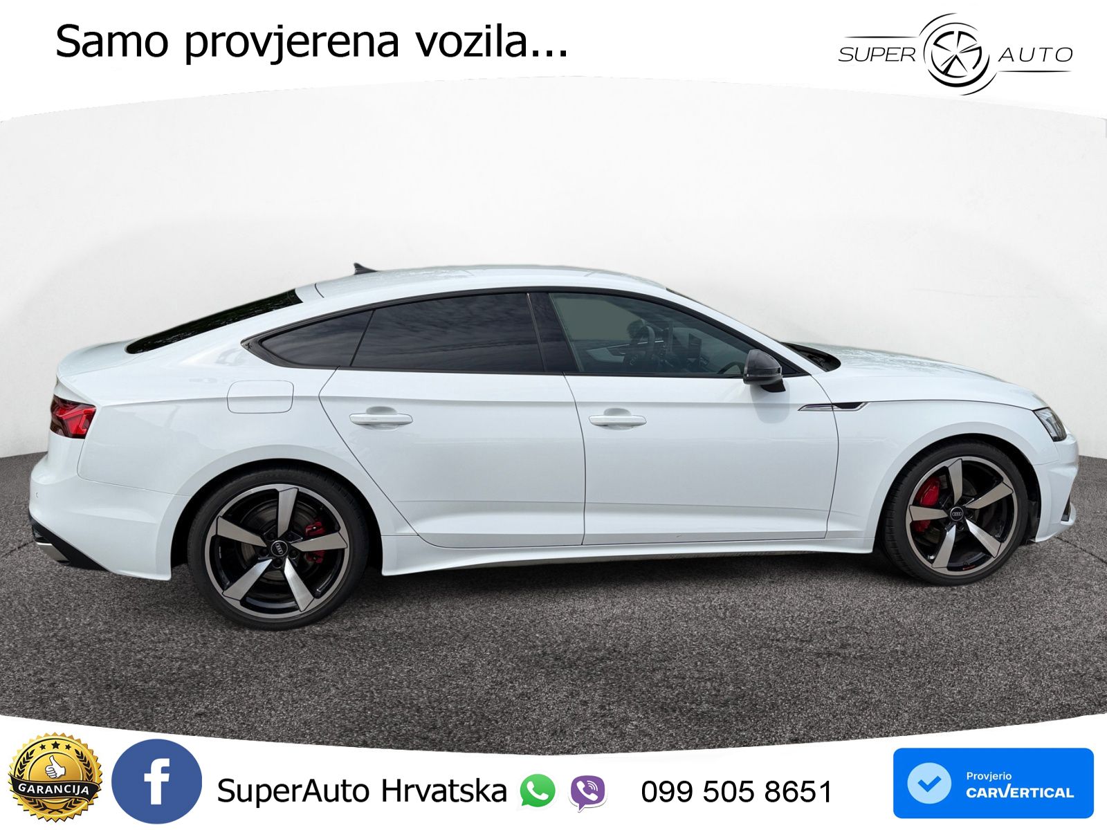 Audi A5 Sportback  40 TFSI (204 KS) S tronic S line LED+GR SJED+ACC