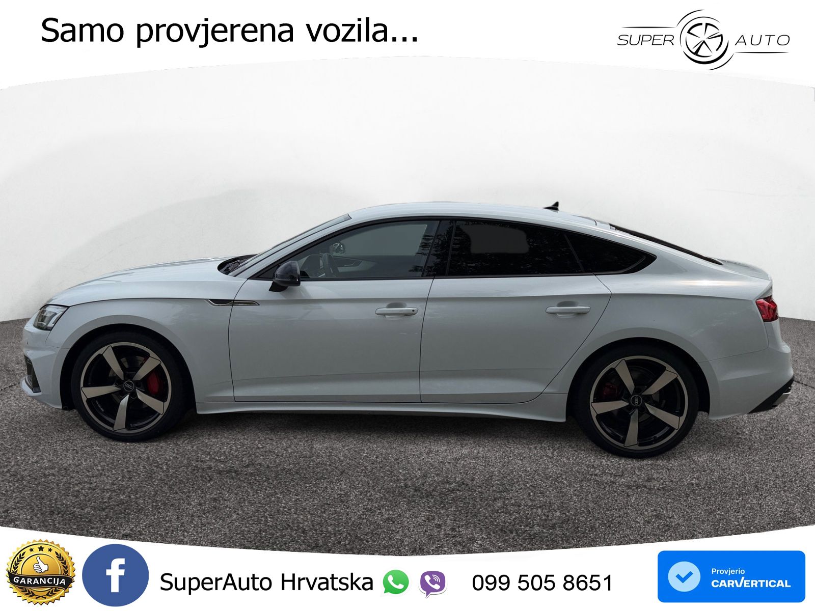 Audi A5 Sportback  40 TFSI (204 KS) S tronic S line LED+GR SJED+ACC