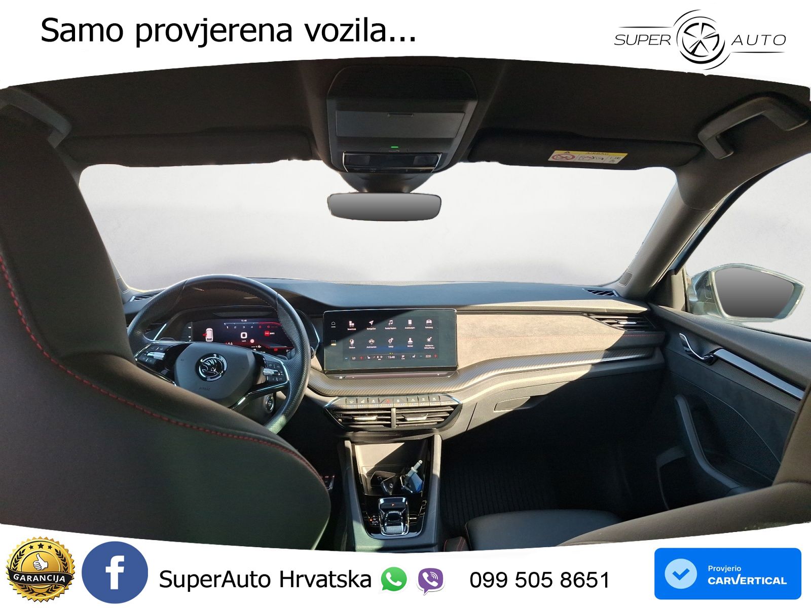 Škoda Octavia Combi RS 2.0 TDI (200 KS) DSG LED+GR SJED+ACC