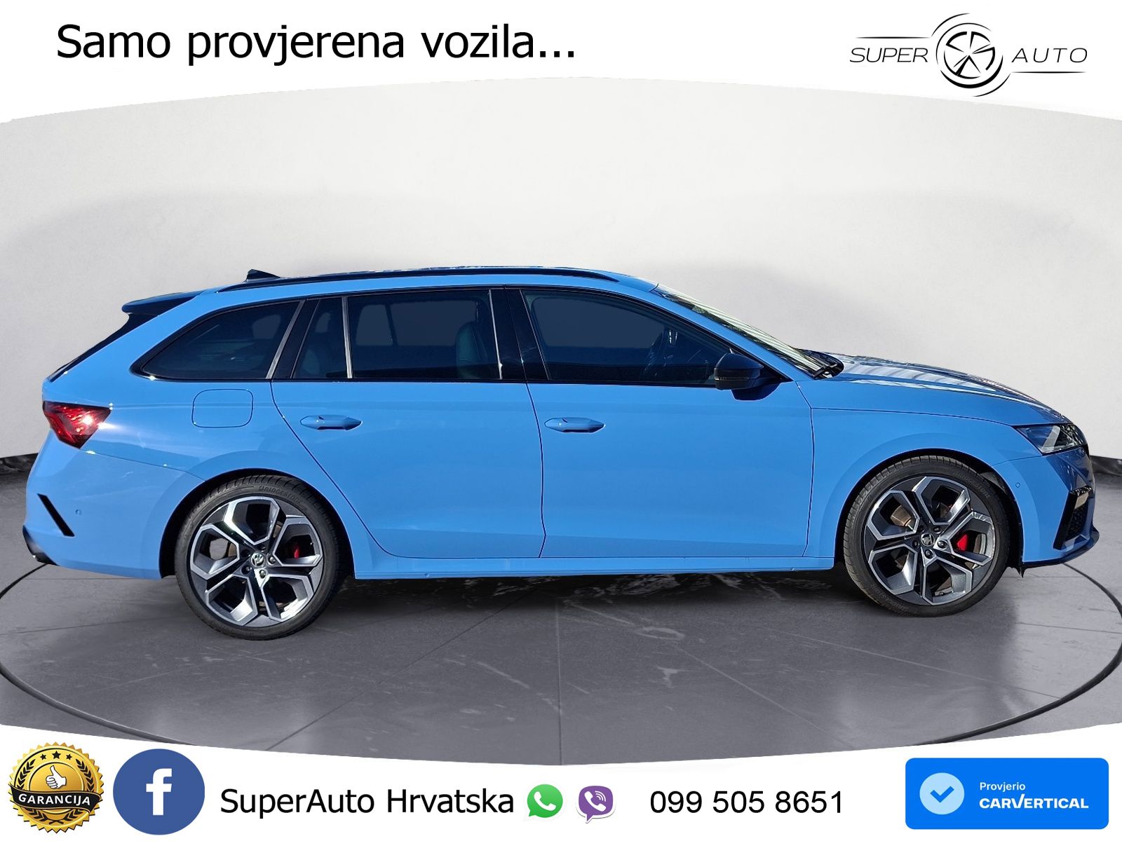 Škoda Octavia Combi RS 2.0 TDI (200 KS) DSG LED+GR SJED+ACC