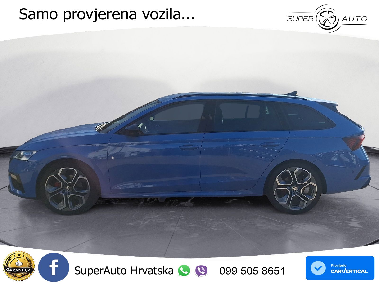 Škoda Octavia Combi RS 2.0 TDI (200 KS) DSG LED+GR SJED+ACC