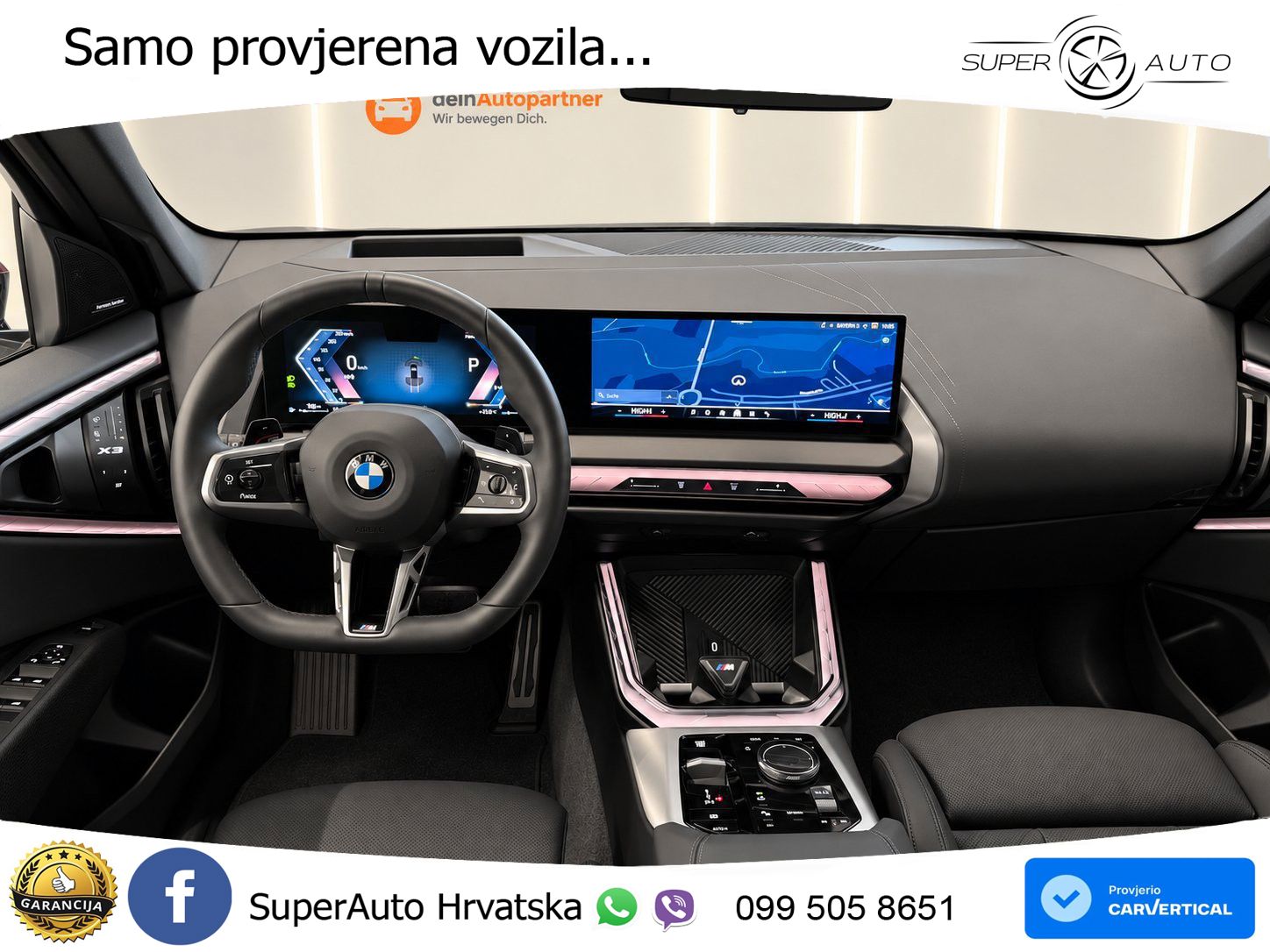 BMW X3 20d xDrive Steptronic M Sport LED+GR SJED+ACC