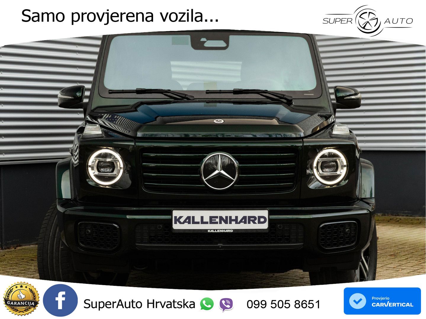 Mercedes G 580 EQ Long 116 kWh (587 KS) 4MATIC LED+GR SJED+ACC