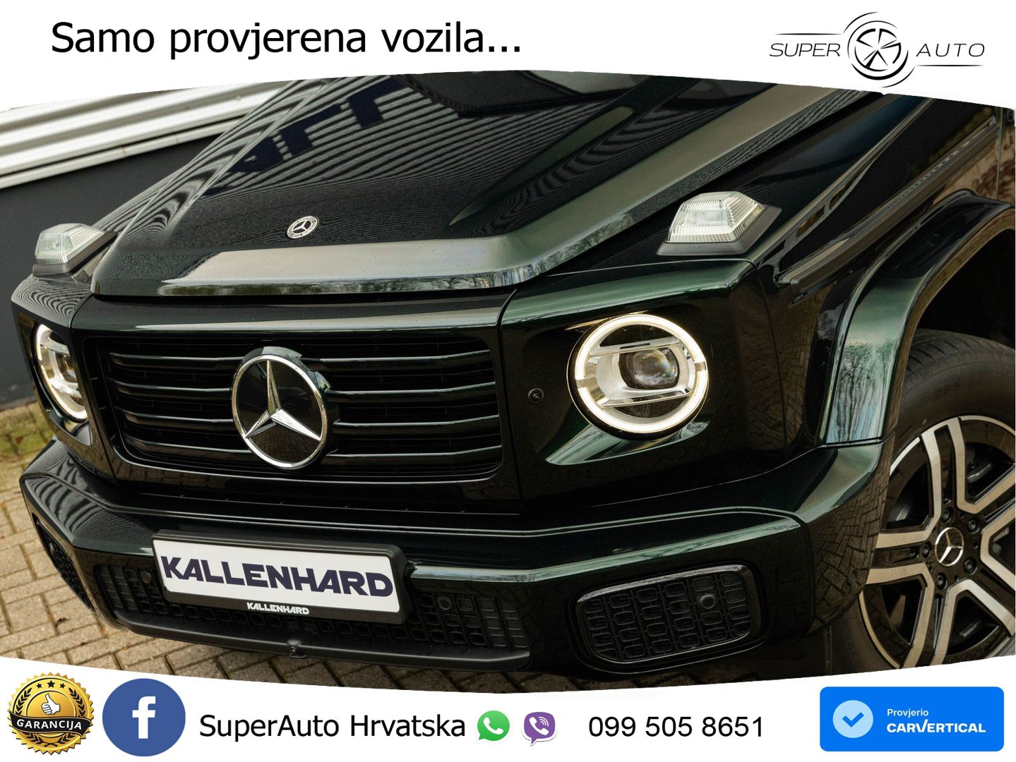 Mercedes G 580 EQ Long 116 kWh (587 KS) 4MATIC LED+GR SJED+ACC