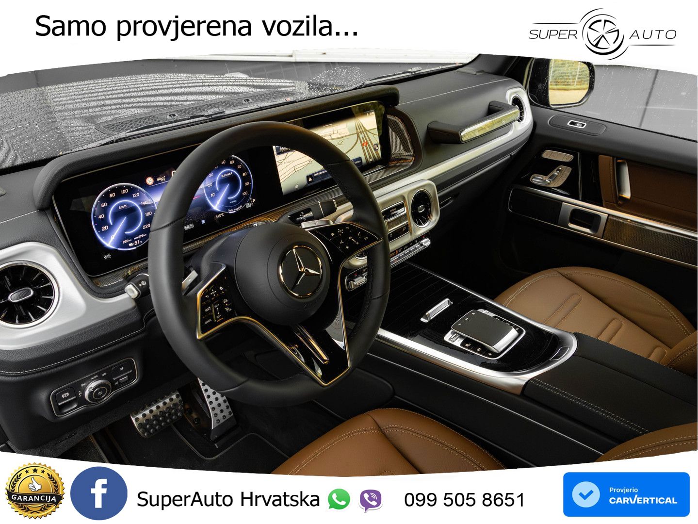 Mercedes G 580 EQ Long 116 kWh (587 KS) 4MATIC LED+GR SJED+ACC