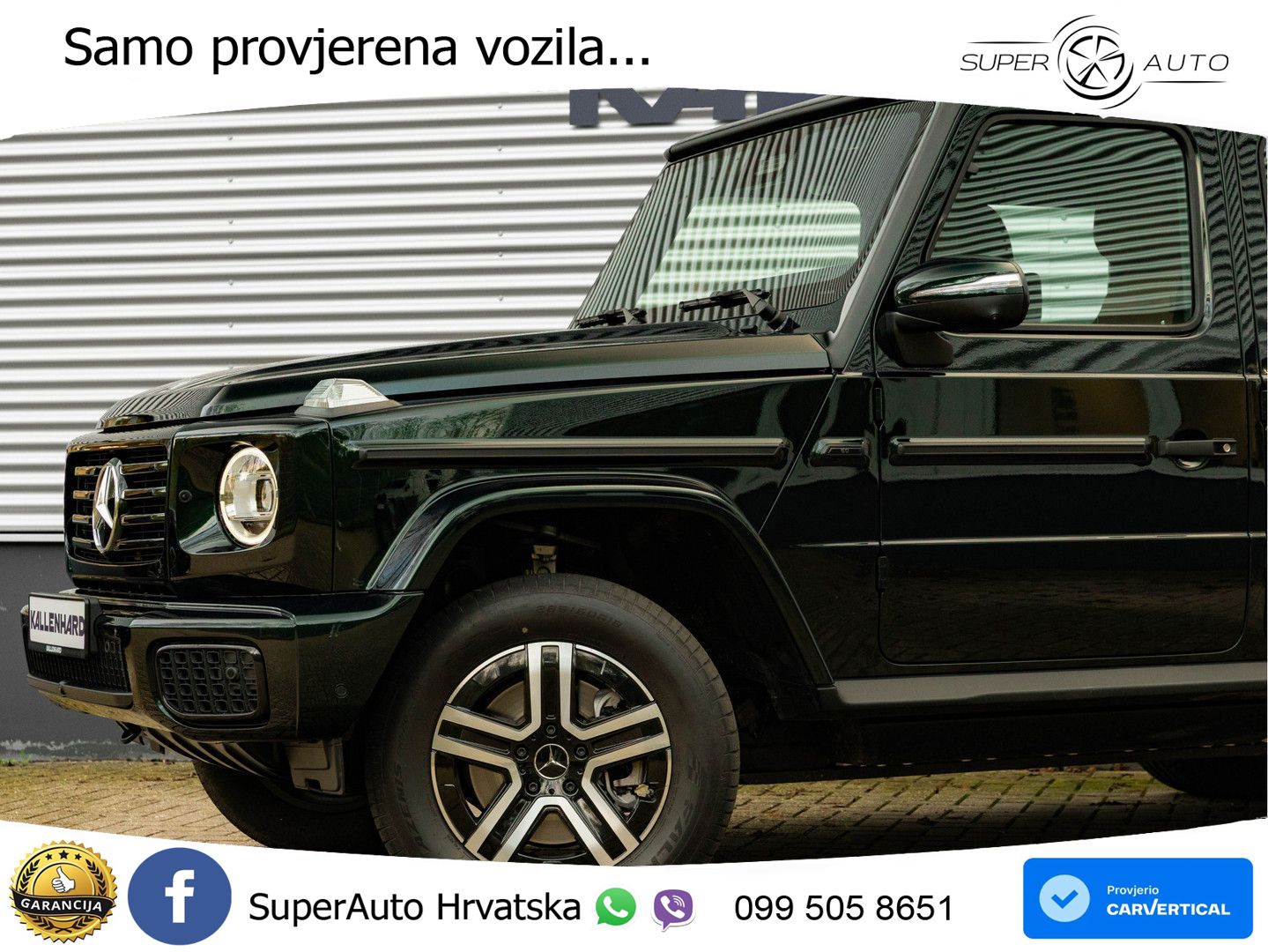 Mercedes G 580 EQ Long 116 kWh (587 KS) 4MATIC LED+GR SJED+ACC