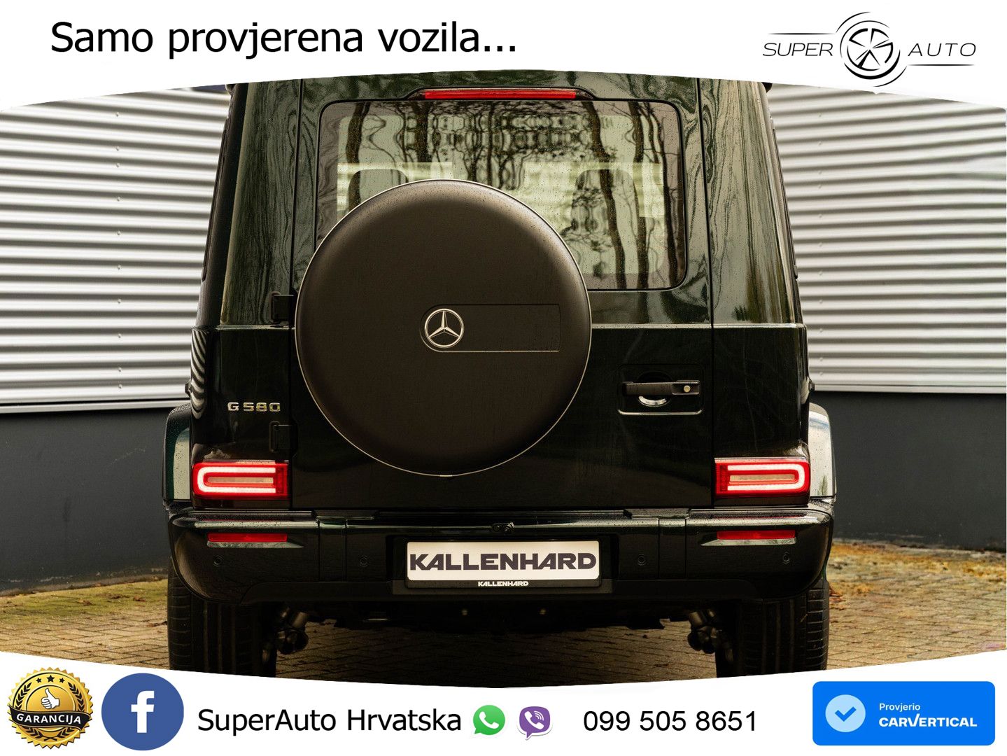 Mercedes G 580 EQ Long 116 kWh (587 KS) 4MATIC LED+GR SJED+ACC
