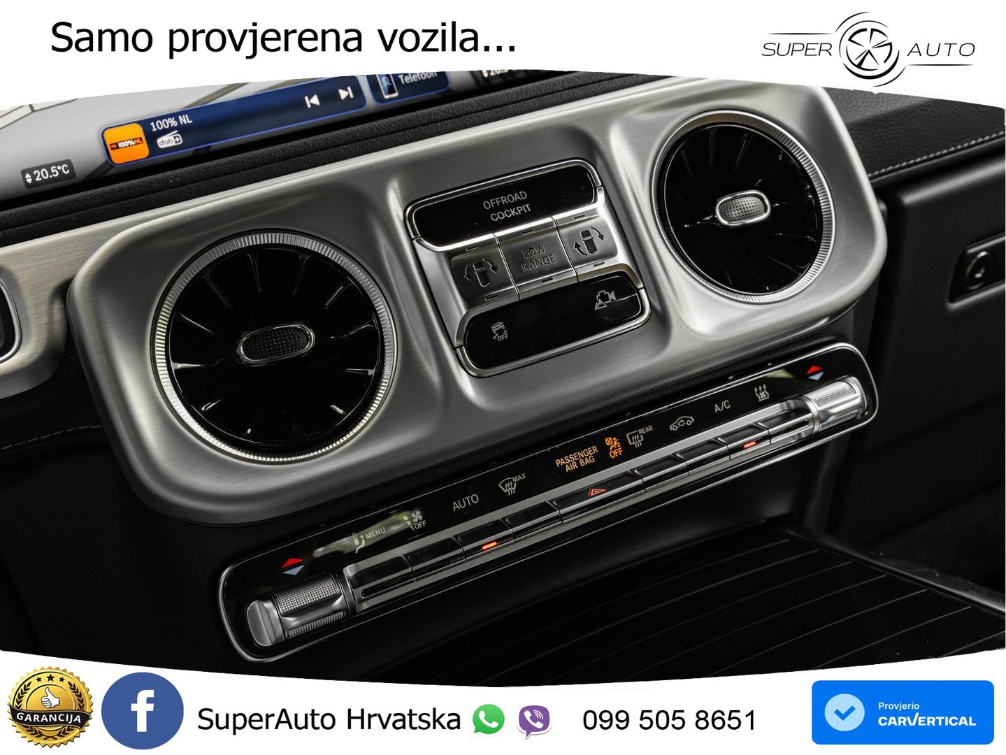 Mercedes G 580 EQ Long 116 kWh (587 KS) 4MATIC LED+GR SJED+ACC