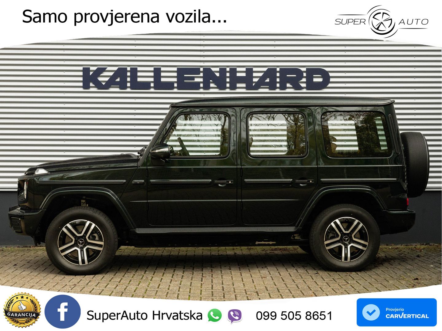Mercedes G 580 EQ Long 116 kWh (587 KS) 4MATIC LED+GR SJED+ACC