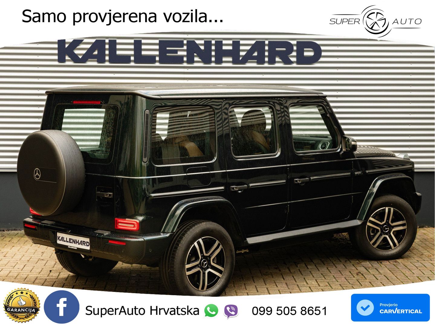 Mercedes G 580 EQ Long 116 kWh (587 KS) 4MATIC LED+GR SJED+ACC