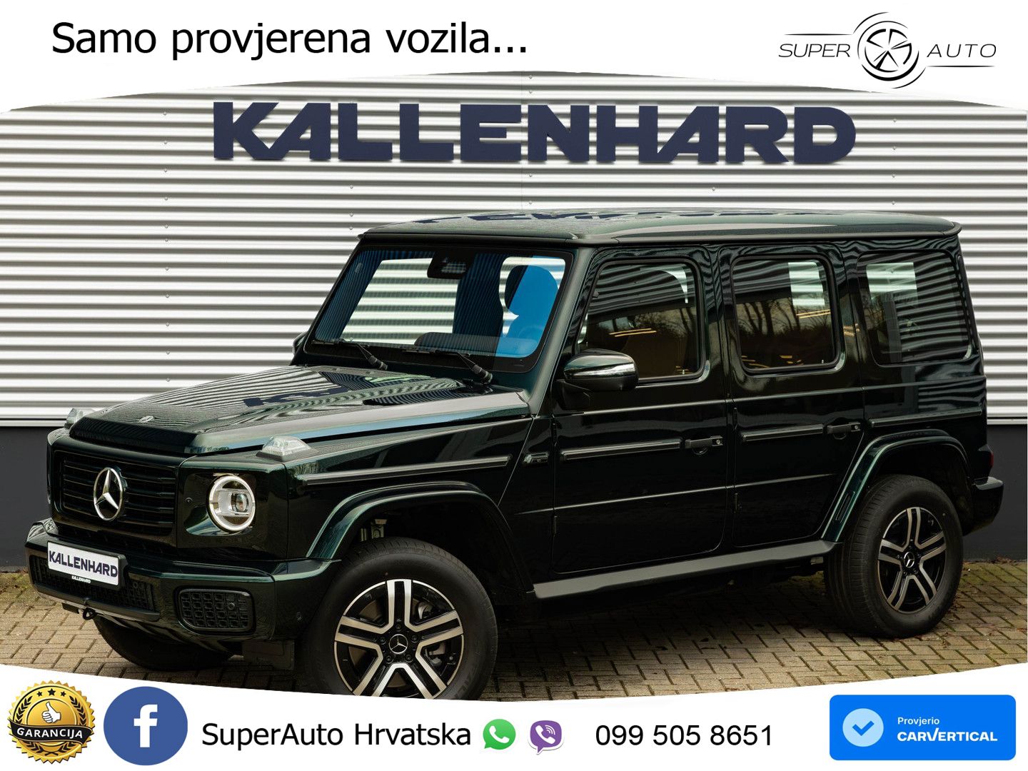 Mercedes G 580 EQ Long 116 kWh (587 KS) 4MATIC LED+GR SJED+ACC