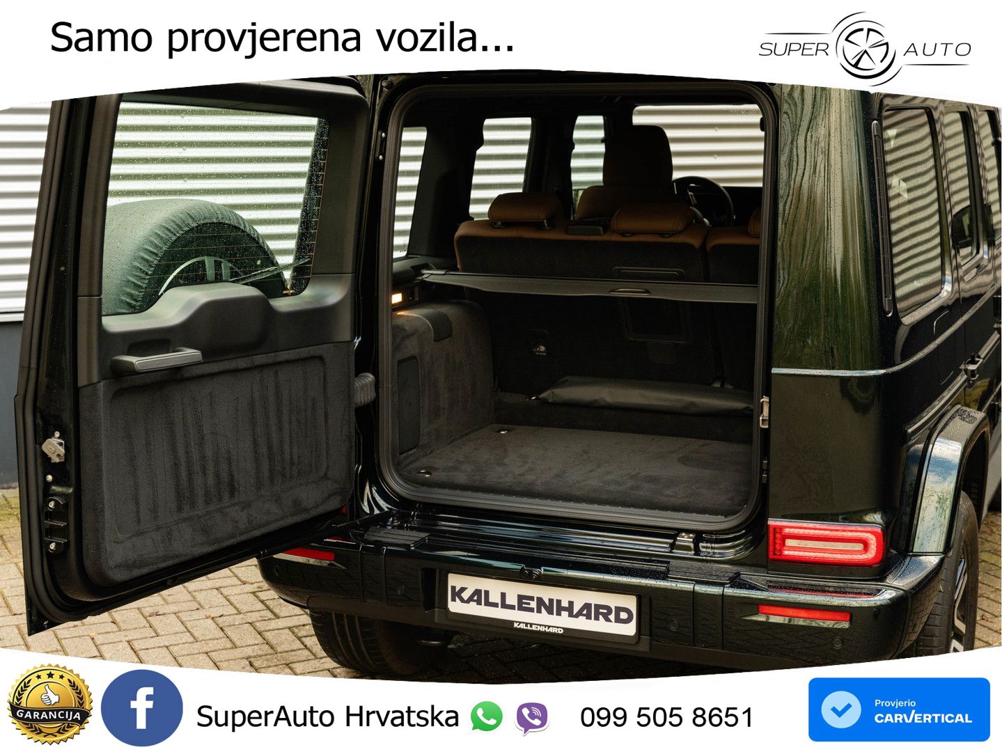 Mercedes G 580 EQ Long 116 kWh (587 KS) 4MATIC LED+GR SJED+ACC