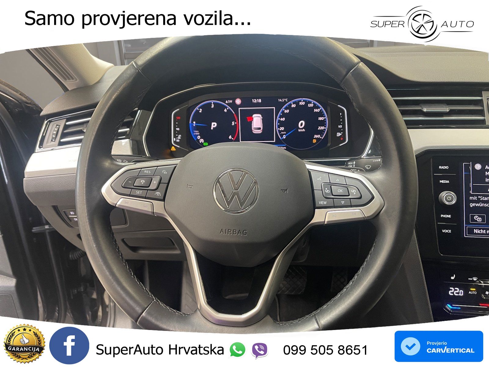 Volkswagen Passat Variant 2.0 TDI (150 KS) DSG Business LED+GR SJED+ACC