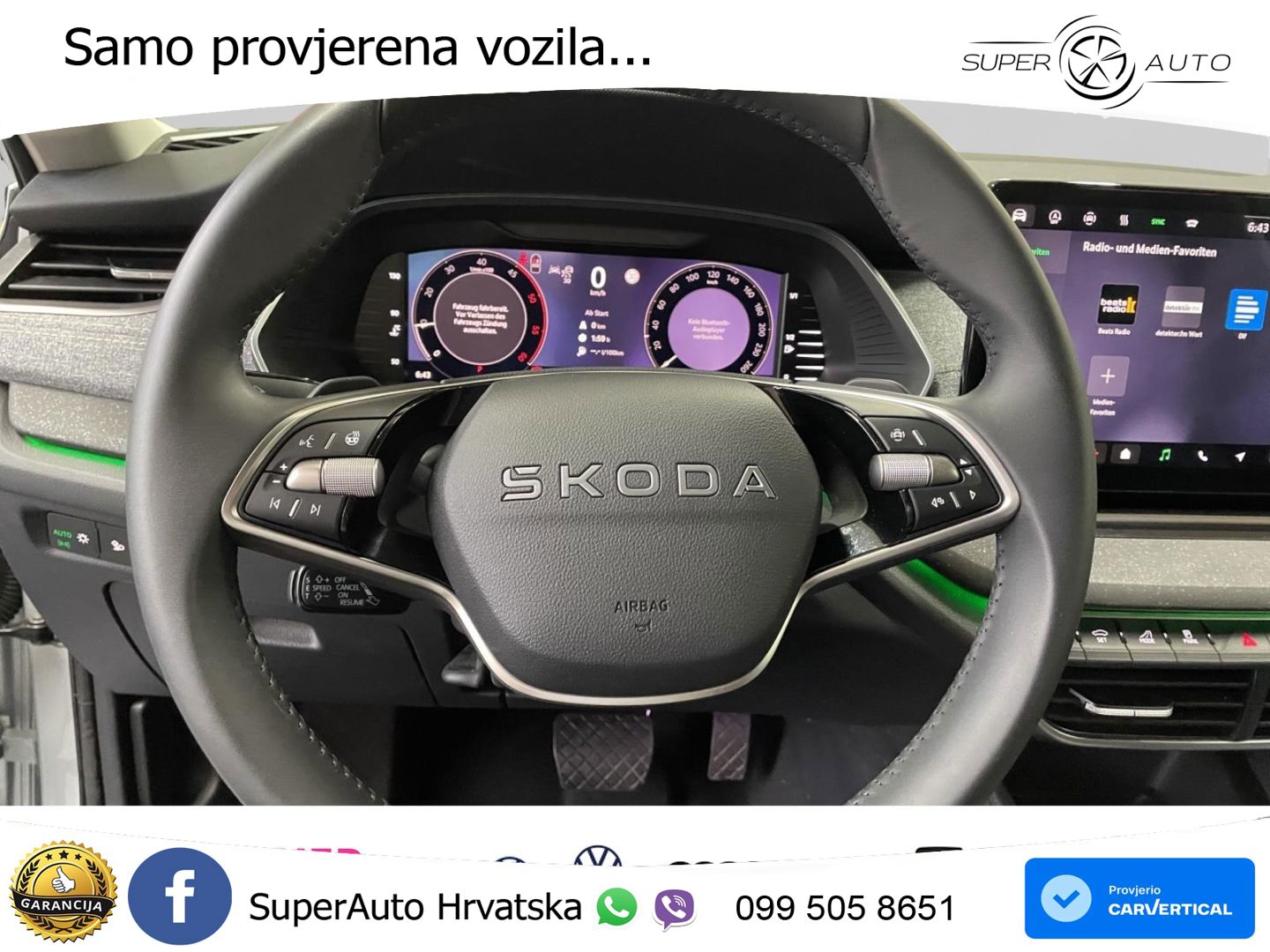 Škoda Octavia Combi 2.0 TDI (150 KS) DSG MATRIX+GR SJED+KAM