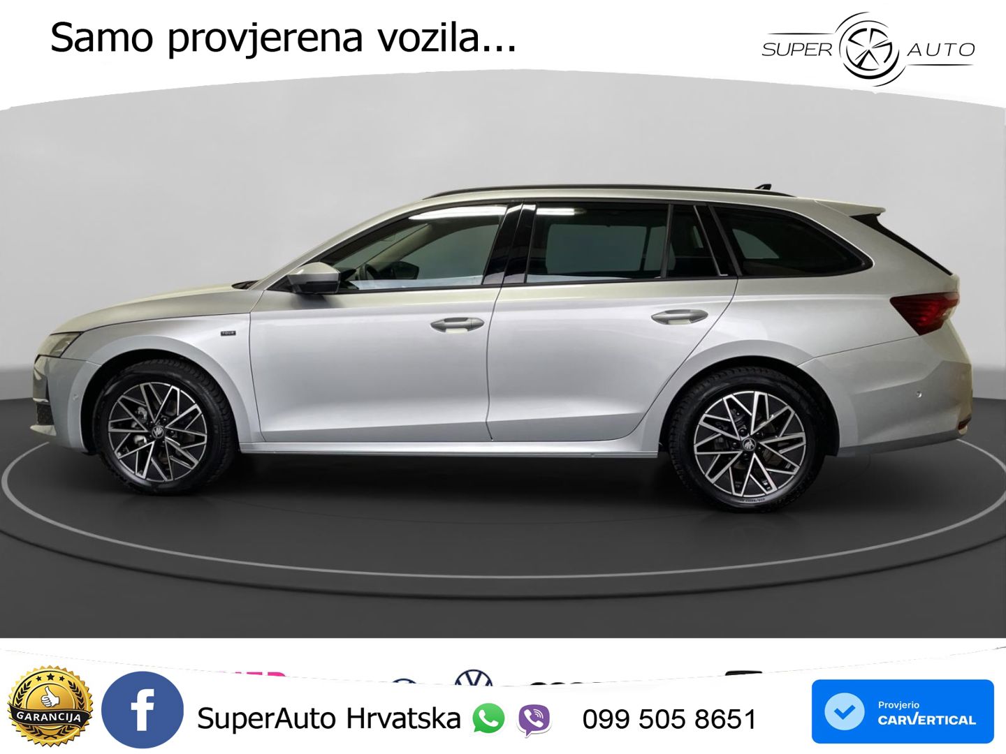 Škoda Octavia Combi 2.0 TDI (150 KS) DSG MATRIX+GR SJED+KAM
