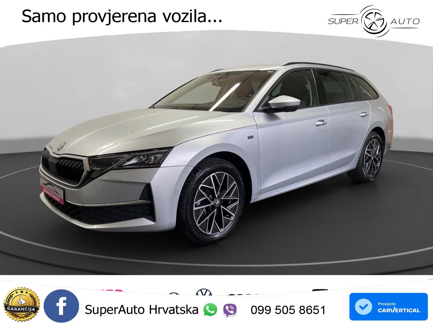 Škoda Octavia Combi 2.0 TDI (150 KS) DSG MATRIX+GR SJED+KAM
