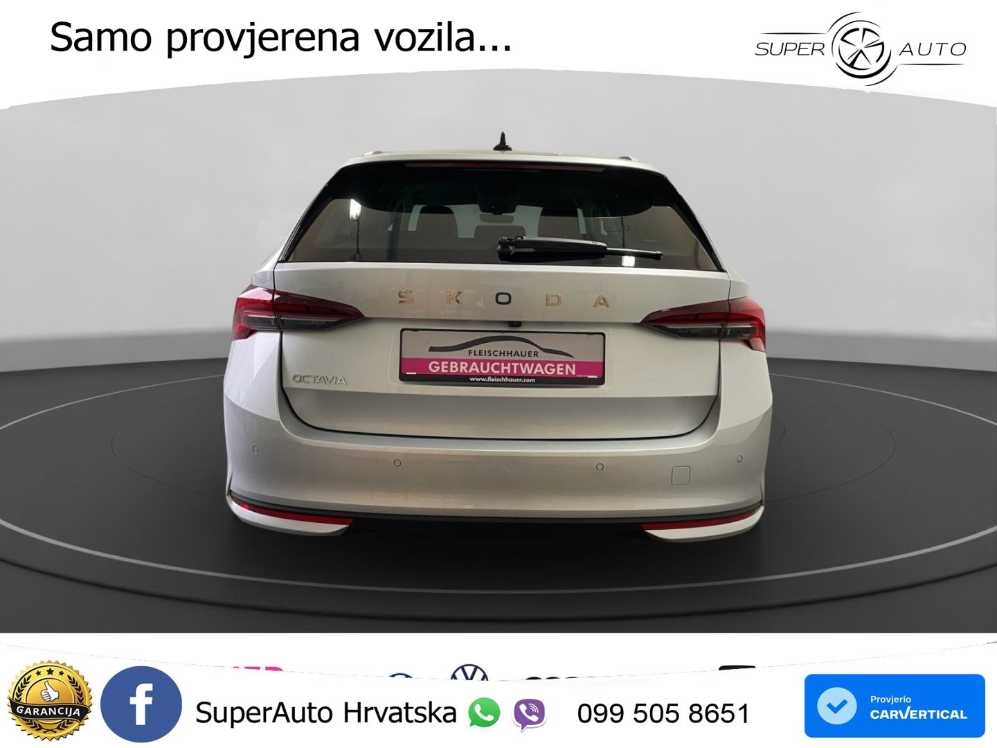 Škoda Octavia Combi 2.0 TDI (150 KS) DSG MATRIX+GR SJED+KAM