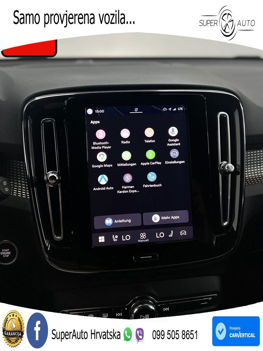 Volvo XC40 2.0 B3 163 KS Automatic LED+GR SJED+ACC