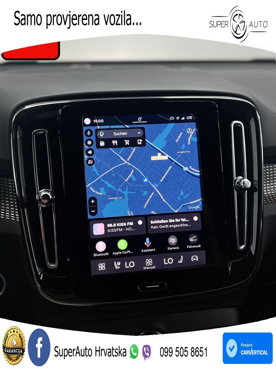 Volvo XC40 2.0 B3 163 KS Automatic LED+GR SJED+ACC