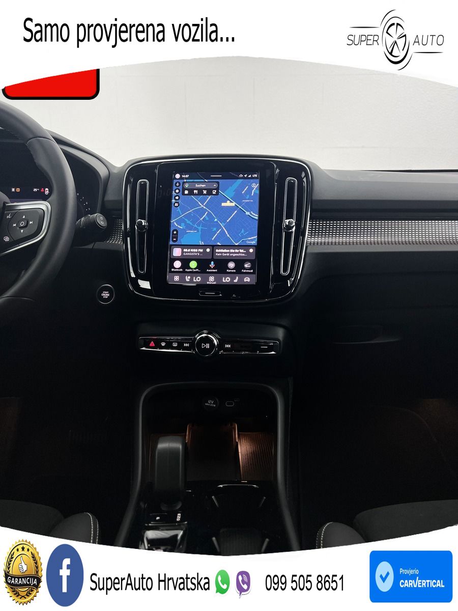 Volvo XC40 2.0 B3 163 KS Automatic LED+GR SJED+ACC