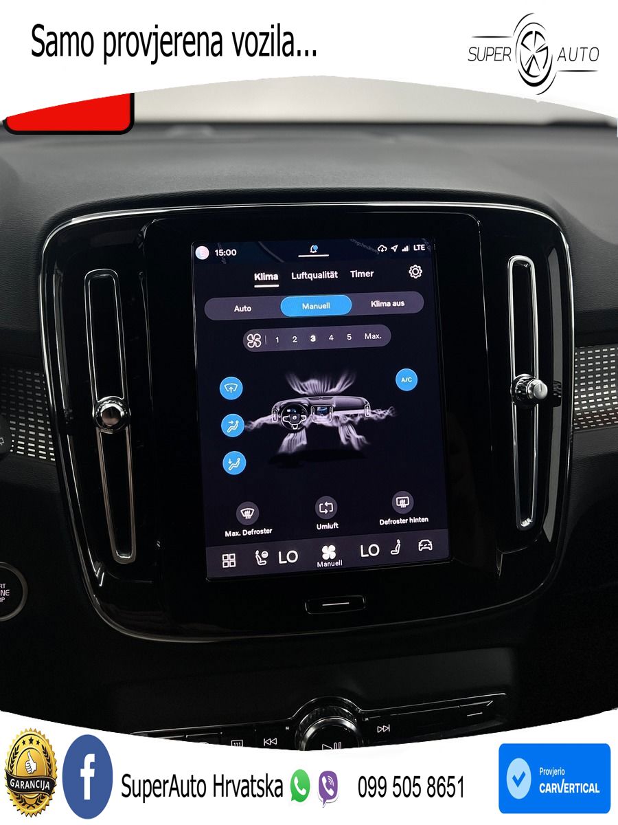Volvo XC40 2.0 B3 163 KS Automatic LED+GR SJED+ACC