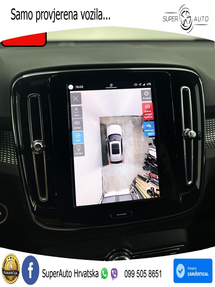Volvo XC40 2.0 B3 163 KS Automatic LED+GR SJED+ACC