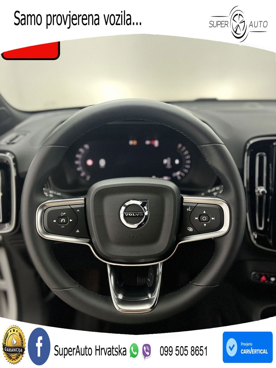 Volvo XC40 2.0 B3 163 KS Automatic LED+GR SJED+ACC