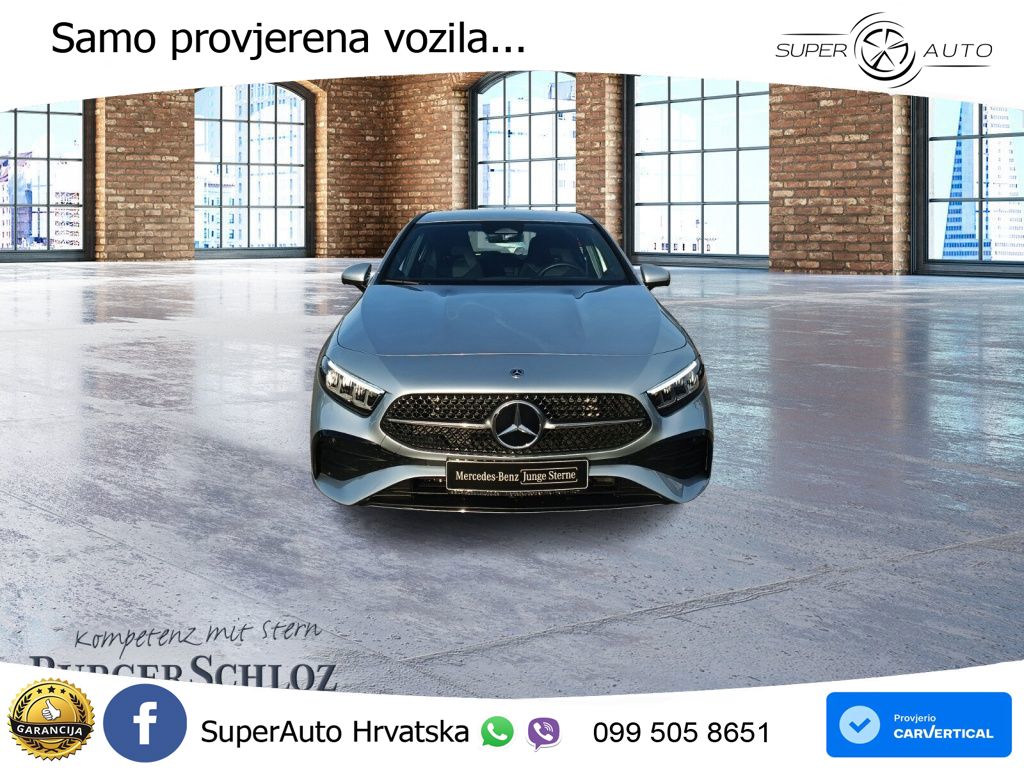 Mercedes-Benz A 200 7G-DCT AMG LED+GR SJED+ACC