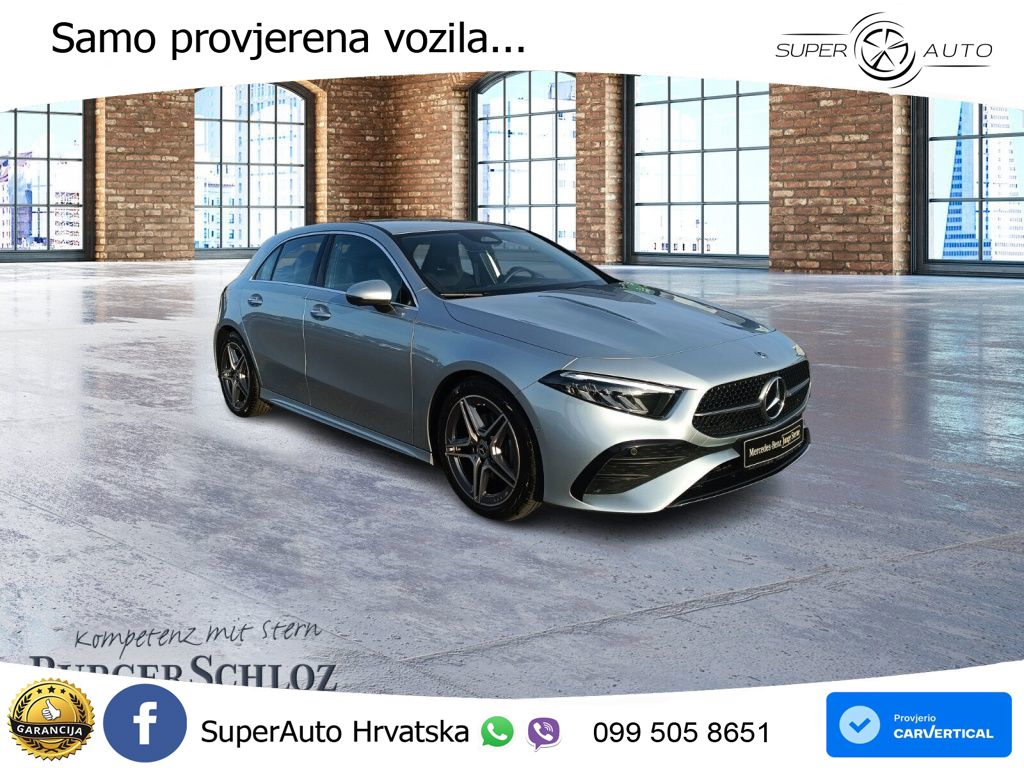 Mercedes-Benz A 200 7G-DCT AMG LED+GR SJED+ACC