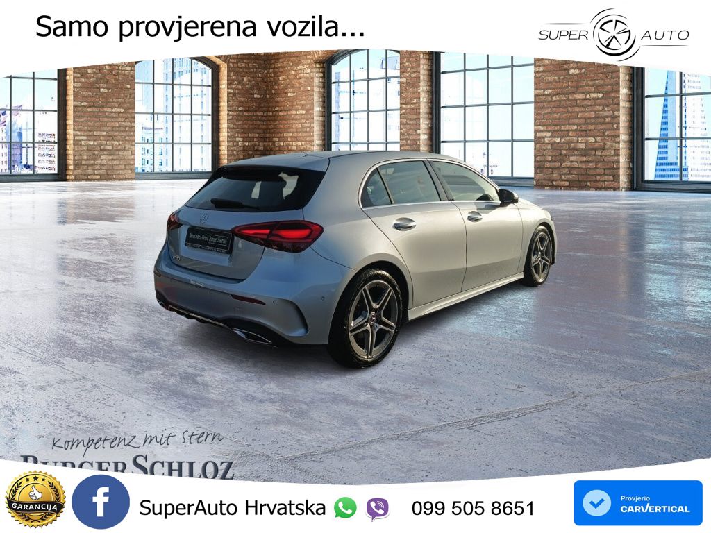 Mercedes-Benz A 200 7G-DCT AMG LED+GR SJED+ACC