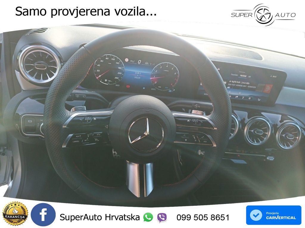 Mercedes-Benz A 200 7G-DCT AMG LED+GR SJED+ACC