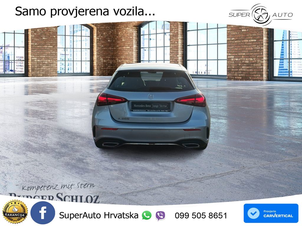 Mercedes-Benz A 200 7G-DCT AMG LED+GR SJED+ACC