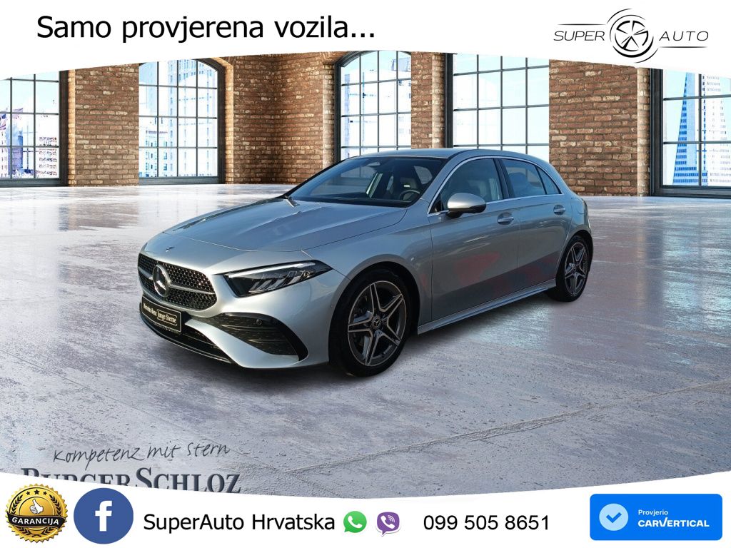 Mercedes-Benz A 200 7G-DCT AMG LED+GR SJED+ACC