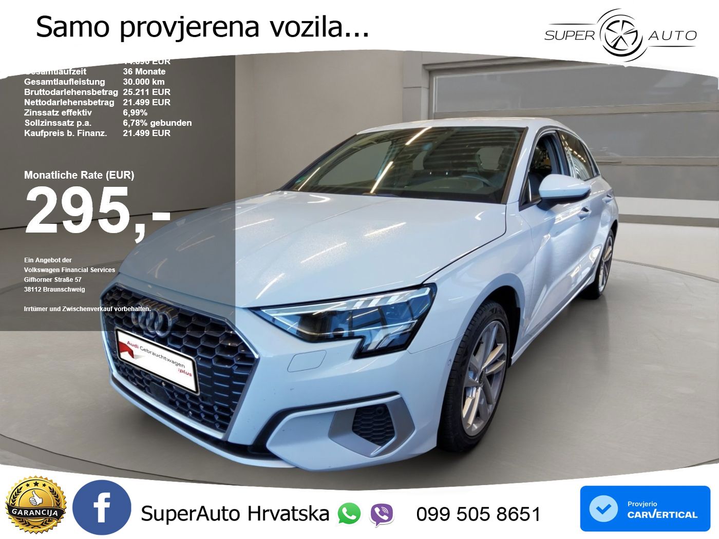 Audi A3 35 TFSI (150 KS)