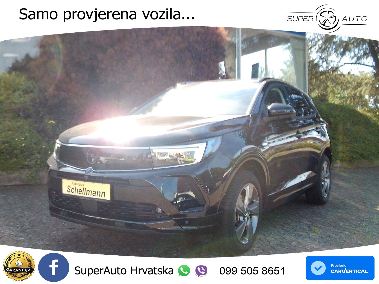 Opel Grandland 1.2i Turbo (130 KS) Automatic GS LED+GR SJED+ACC
