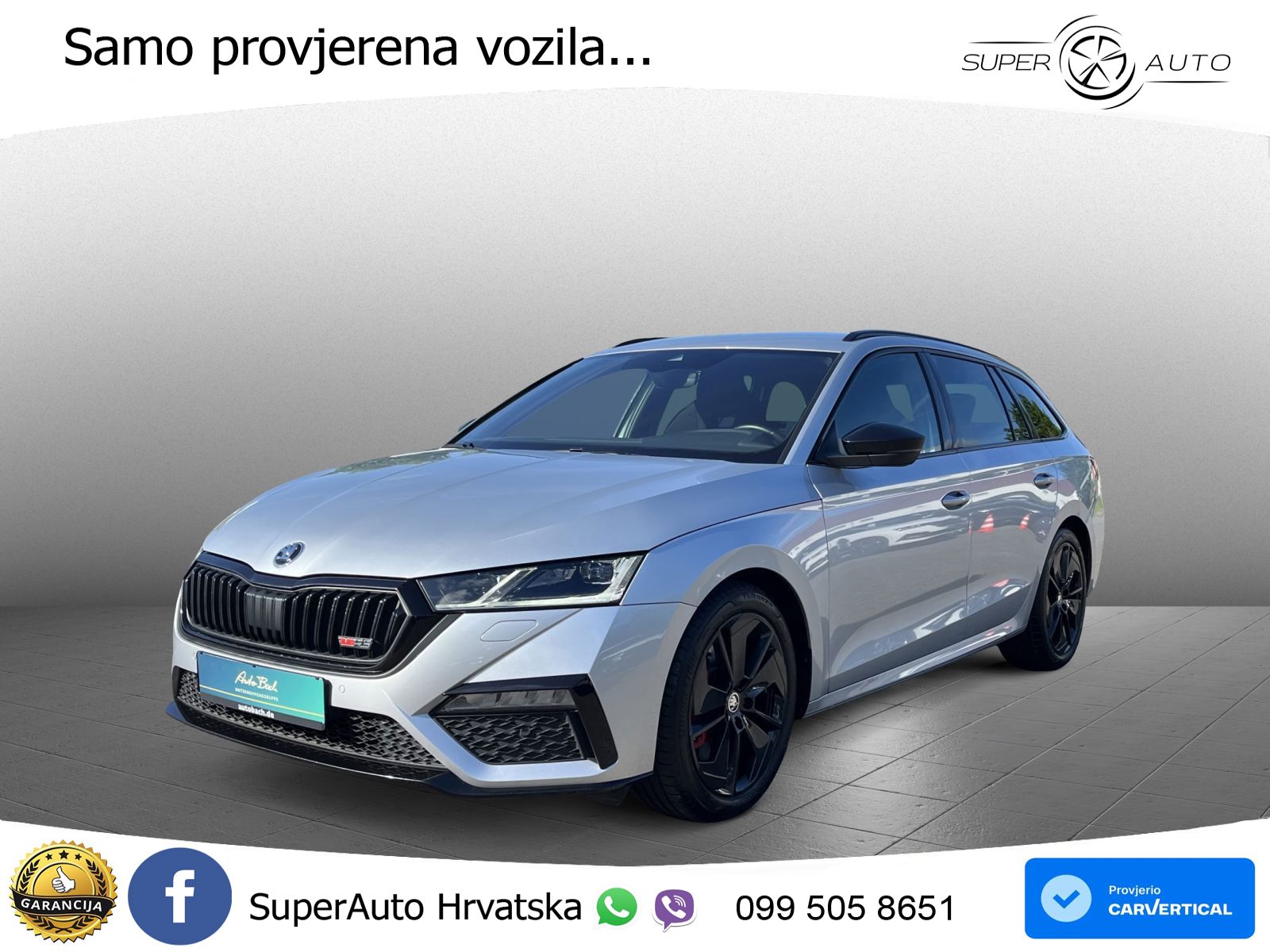 Škoda Octavia Combi RS 2.0 TSI (245 KS) DSG