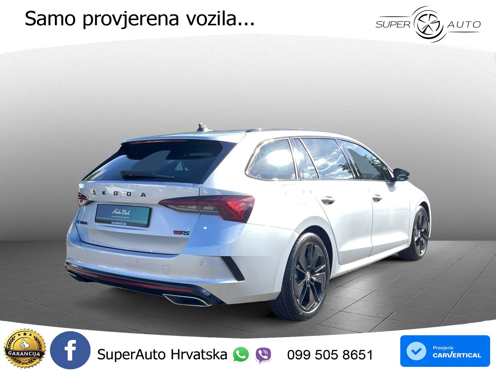 Škoda Octavia Combi RS 2.0 TSI (245 KS) DSG
