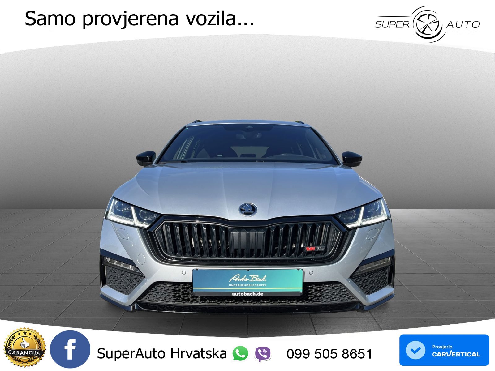 Škoda Octavia Combi RS 2.0 TSI (245 KS) DSG