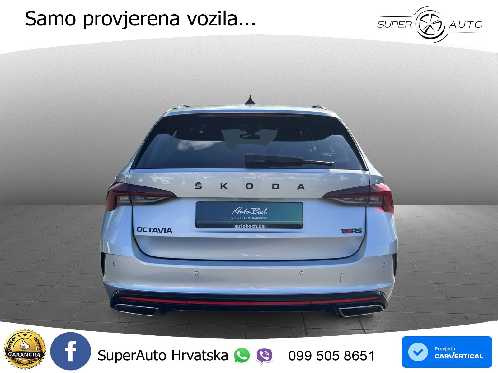 Škoda Octavia Combi RS 2.0 TSI (245 KS) DSG