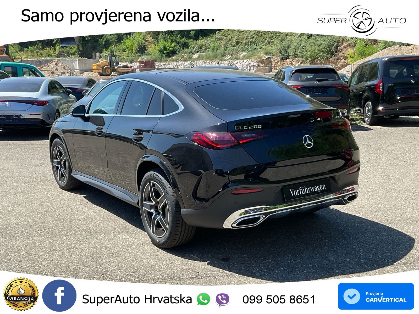 Mercedes GLC Coupe 200 (204 KS) 4MATIC 9G-TRONIC AMG ACC+GR SJED+360+PANO