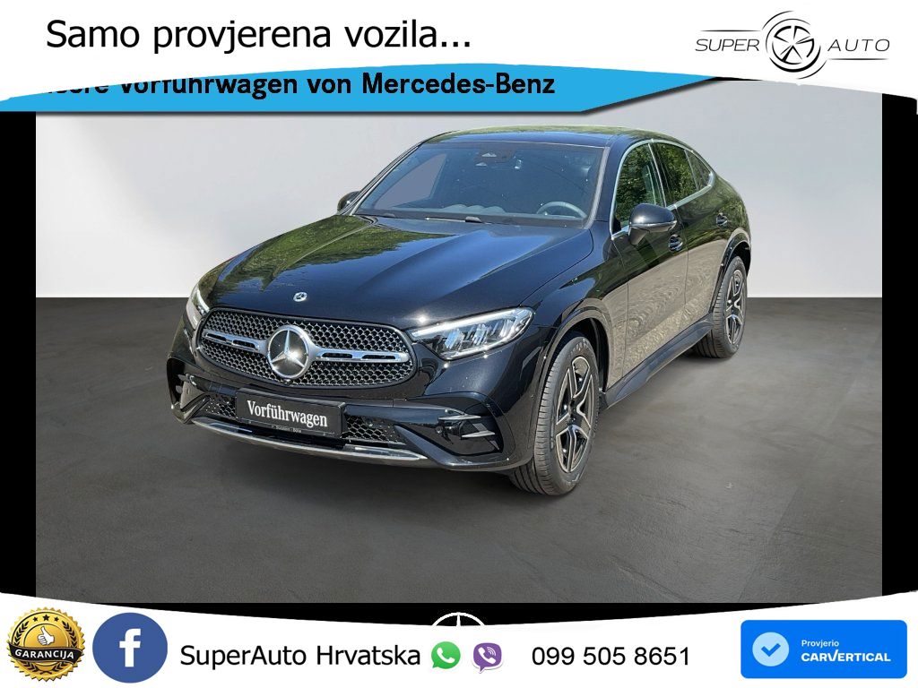Mercedes GLC Coupe 200 (204 KS) 4MATIC 9G-TRONIC AMG ACC+GR SJED+360+PANO