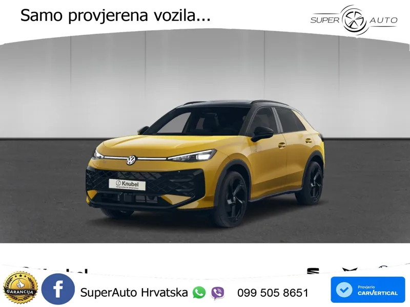 Volkswagen T-Roc 1.5 eTSI (150 KS)  DSG R-Line MATRIX+GR SJED+KAM