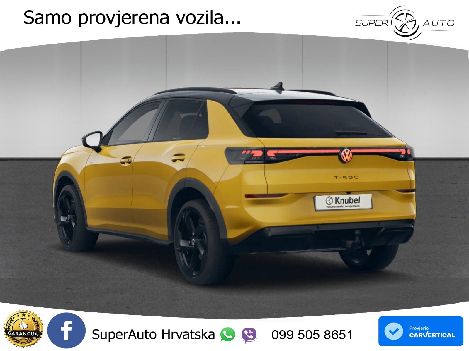 Volkswagen T-Roc 1.5 eTSI (150 KS)  DSG R-Line MATRIX+GR SJED+KAM