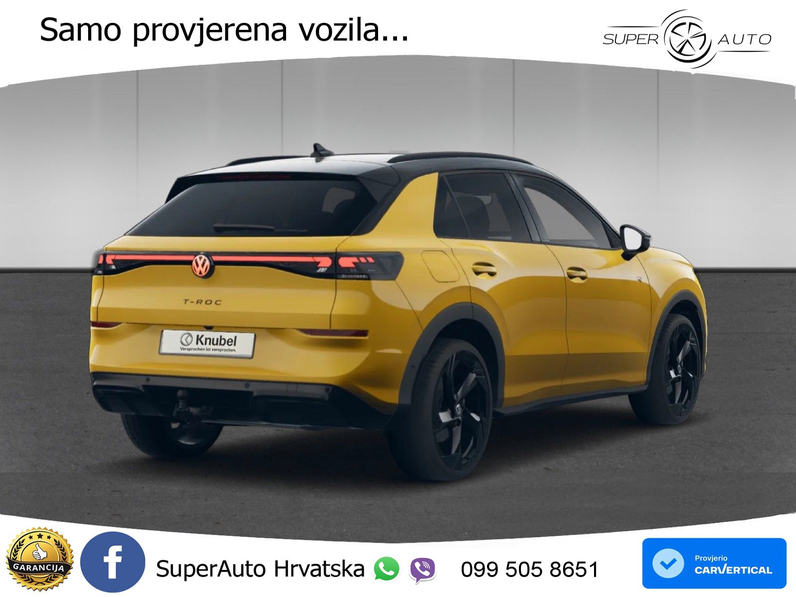 Volkswagen T-Roc 1.5 eTSI (150 KS)  DSG R-Line MATRIX+GR SJED+KAM