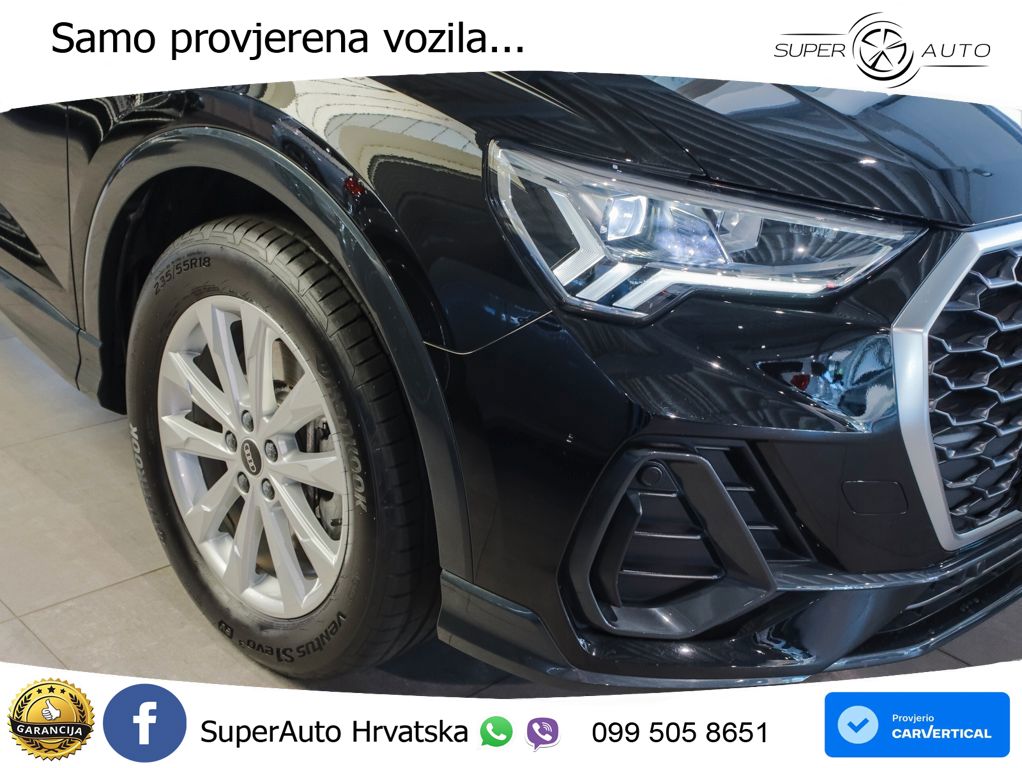 Audi Q3 Sportback 45 TFSIe (245 KS) S tronic S line
