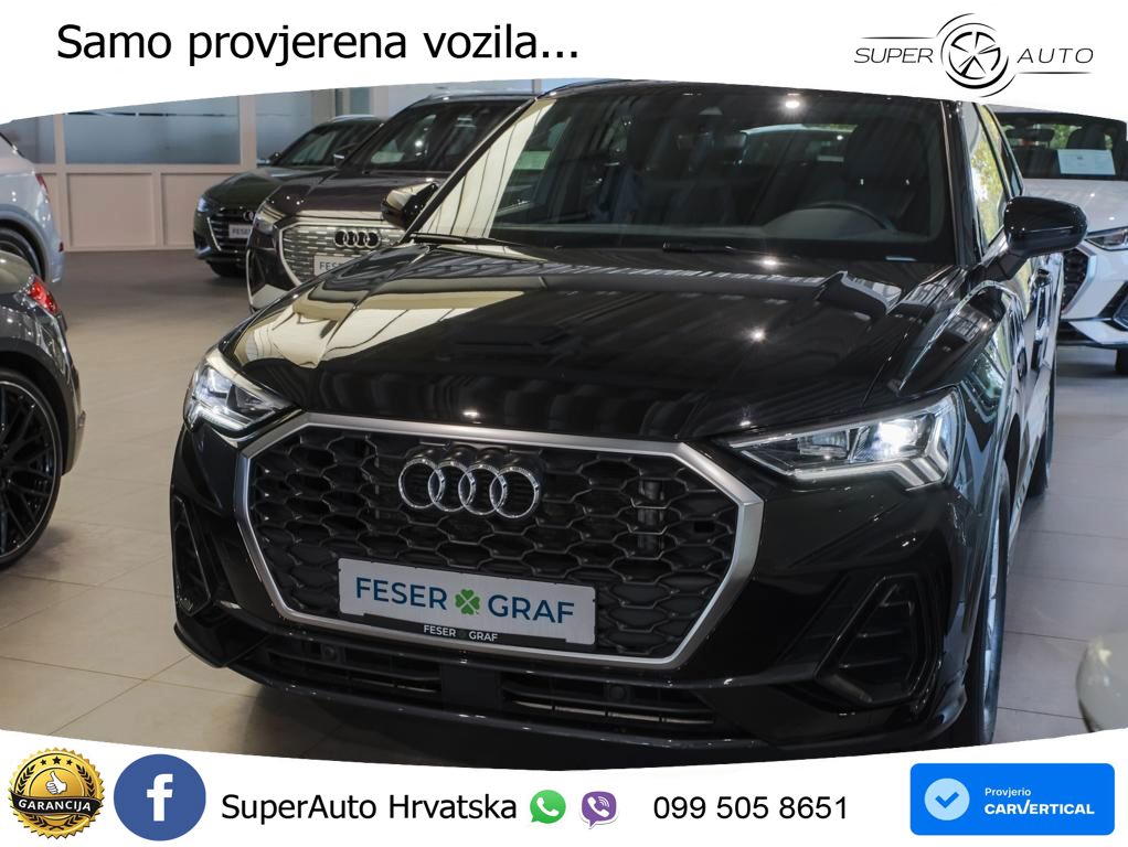 Audi Q3 Sportback 45 TFSIe (245 KS) S tronic S line