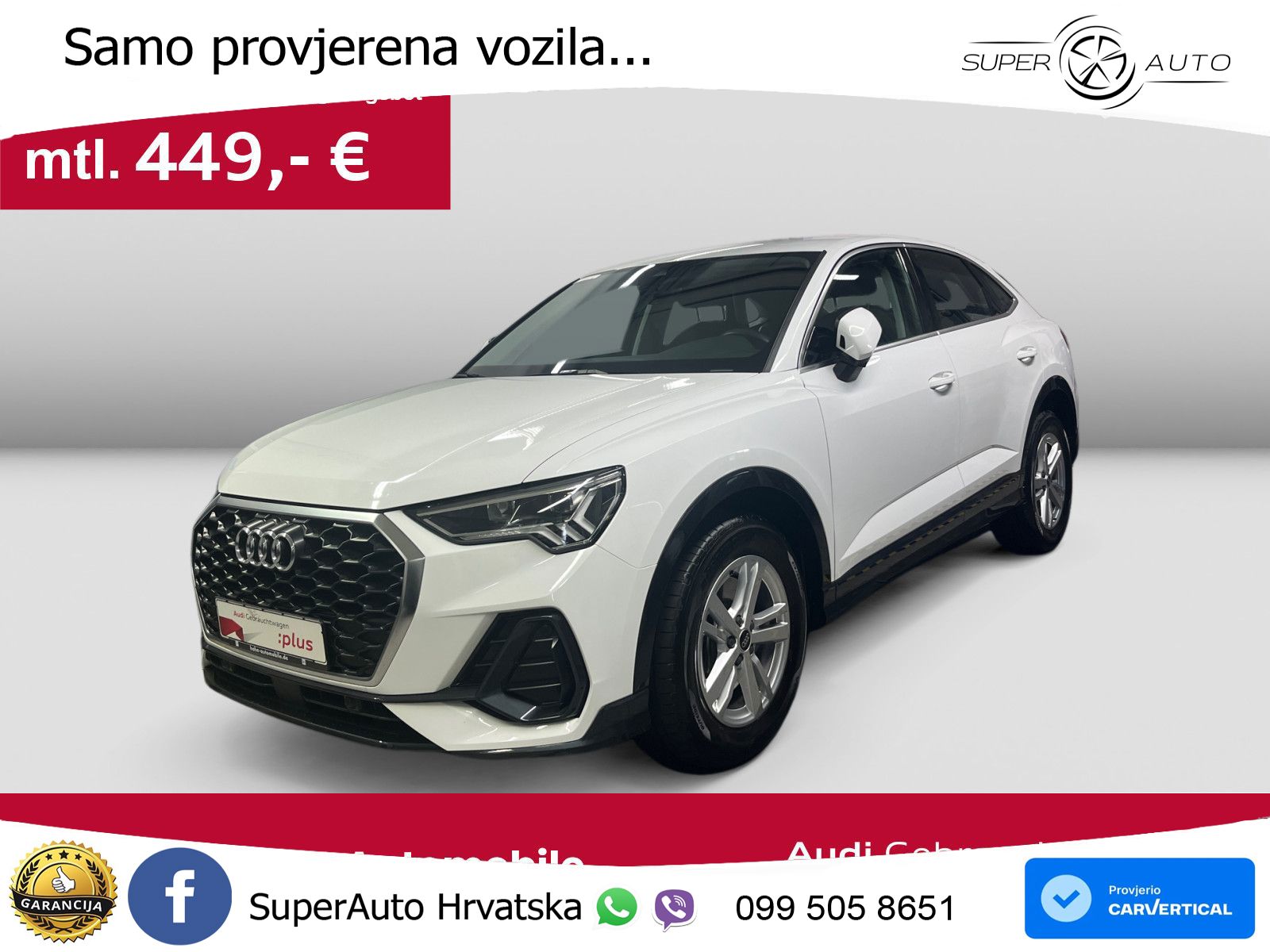 Audi Q3 II Sportback 40 TFSI (190 KS) quattro S tronic