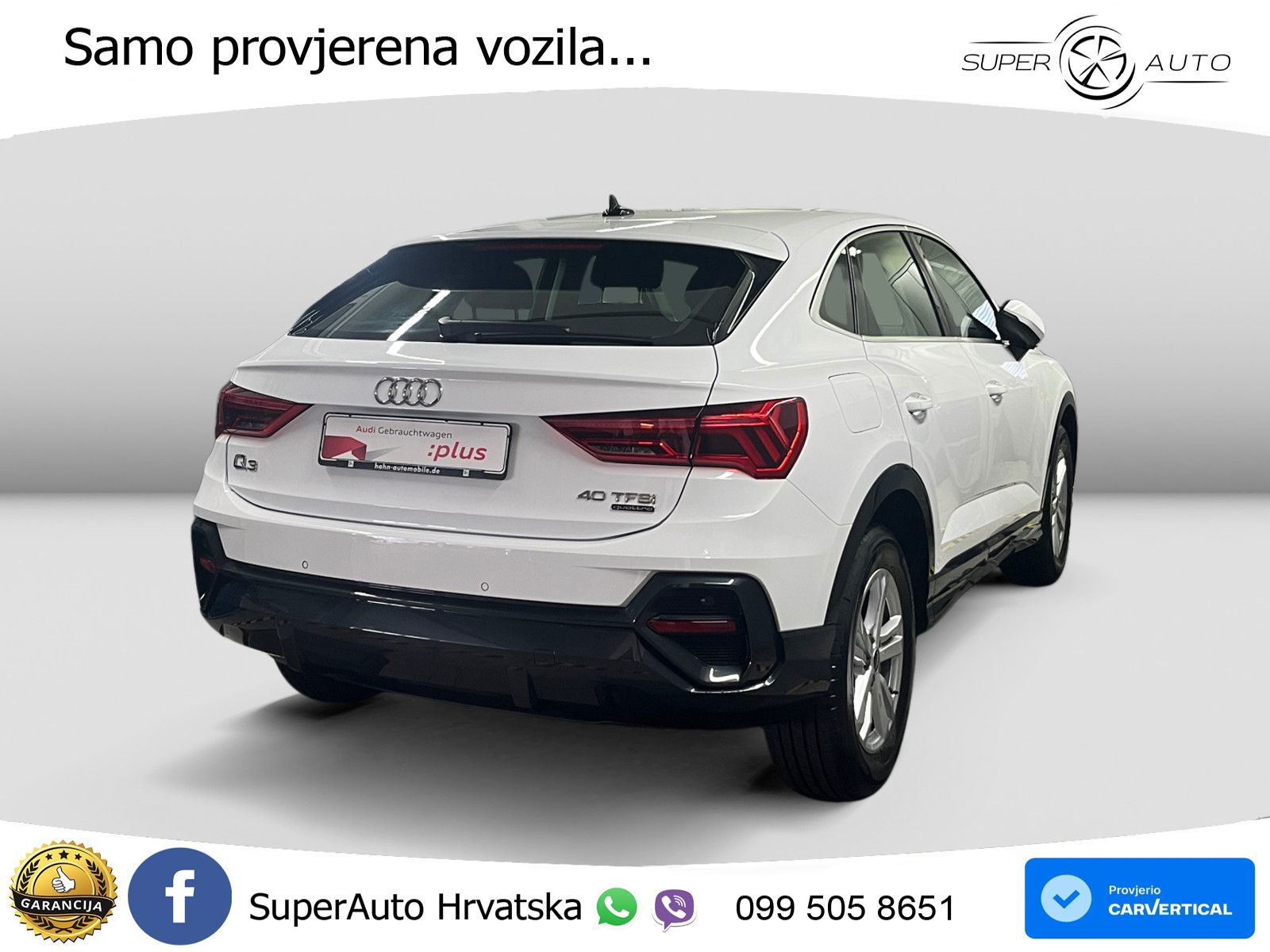 Audi Q3 II Sportback 40 TFSI (190 KS) quattro S tronic